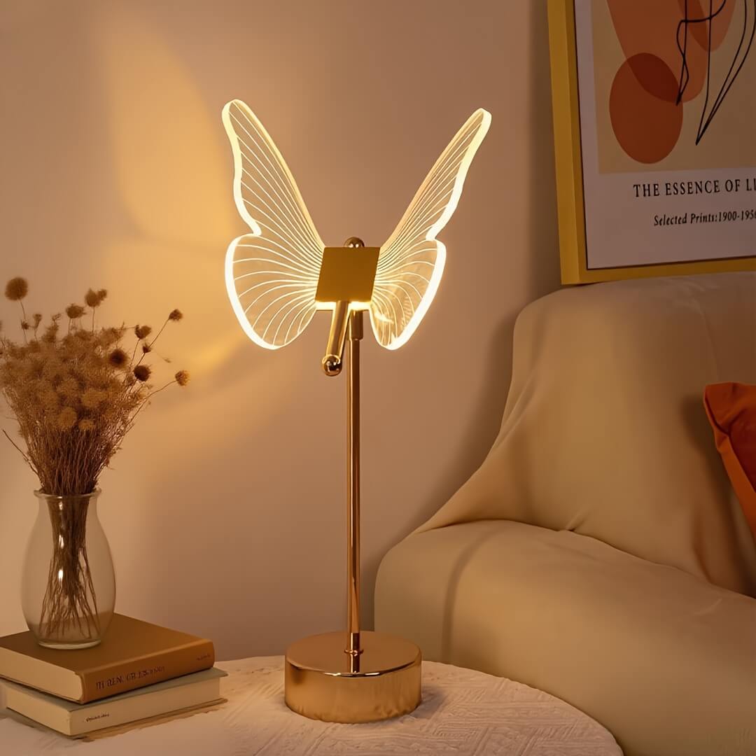 Luminária de Mesa Borboleta Encanto