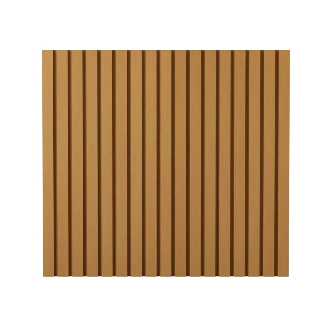 Cabeceira Ripado Maracá 109cm Para Cama de Solteiro Nature - Rede Móveis