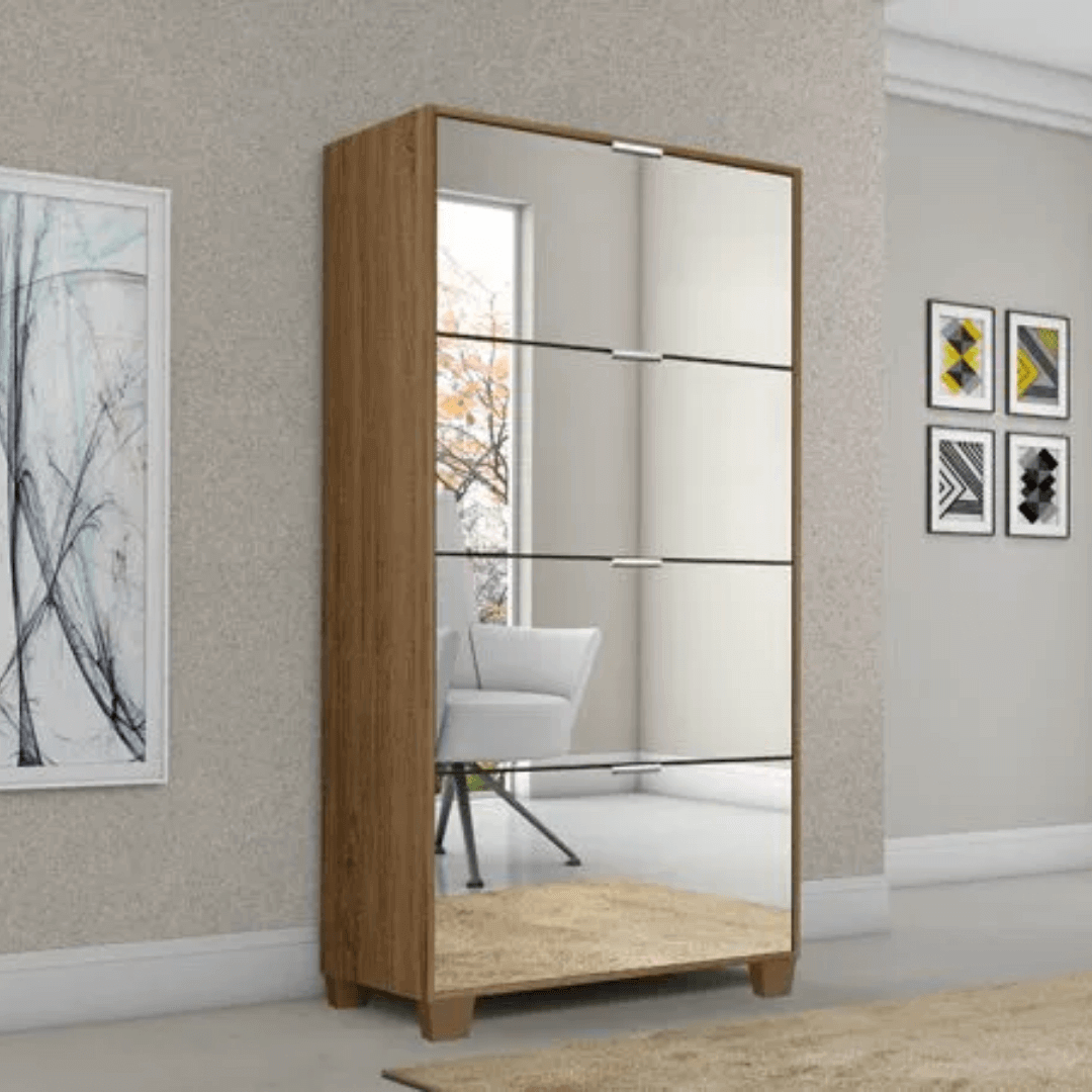 Sapateira Pequim Espelhada Ferrara