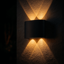 Arandela de Parede Externa LED à Prova d’Água – Casare