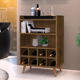 Aparador Bar Adega Para 8 Garrafas Paris Ferrara  - Rede Móveis