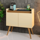 Aparador Buffet 2 Portas Gold Perola com Mel - Rede Móveis