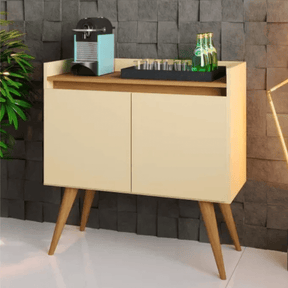 Aparador Buffet 2 Portas Gold Perola com Mel - Rede Móveis