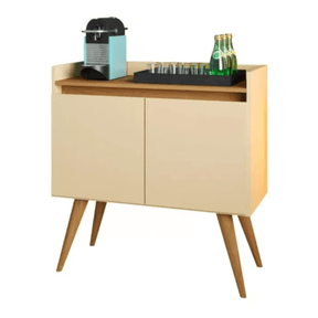 Aparador Buffet 2 Portas Gold Perola com Mel - Rede Móveis