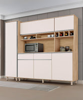 ARMÁRIO DE COZINHA BRASIL NATURE OFF-WHITE