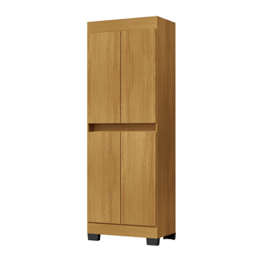 Armário Multiuso Escritório Quarto 4 Portas Tóquio Carvalho