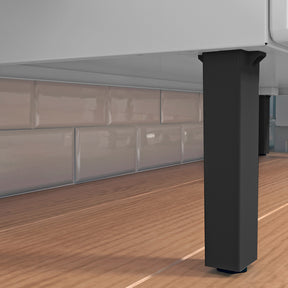 Balcão de Cozinha Rose 3 Portas 1 Gaveta Branco - Rede Móveis