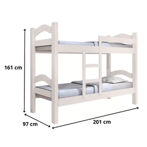Beliche Solteiro Absolut Plus Branco- Rede Móveis