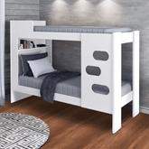 Beliche Solteiro Floripa Plus Branco - Rede Móveis