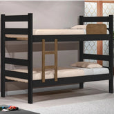 Beliche Solteiro Prisma Plus Preto com Jequitiba - Rede Móveis