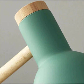 Luminária Arco Nórdico Articulado em Madeira