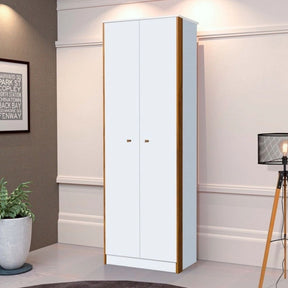 Conjunto 3 Armários Organizador Office Escritório Branco com Nature - Rede Móveis