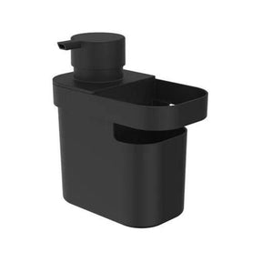 Dispenser Porta Detergente e Organizador de Pia Trium Preto 650 Ml