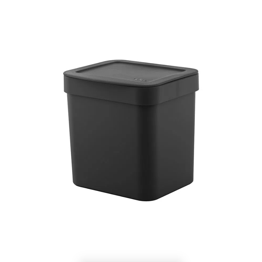 Lixeira Trium 4,7 Litros Preta