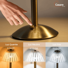 Luminária de Mesa Aura