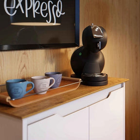 Sapateira Organizadora 2 Portas Hall Flow OffWhite - Rede Móveis