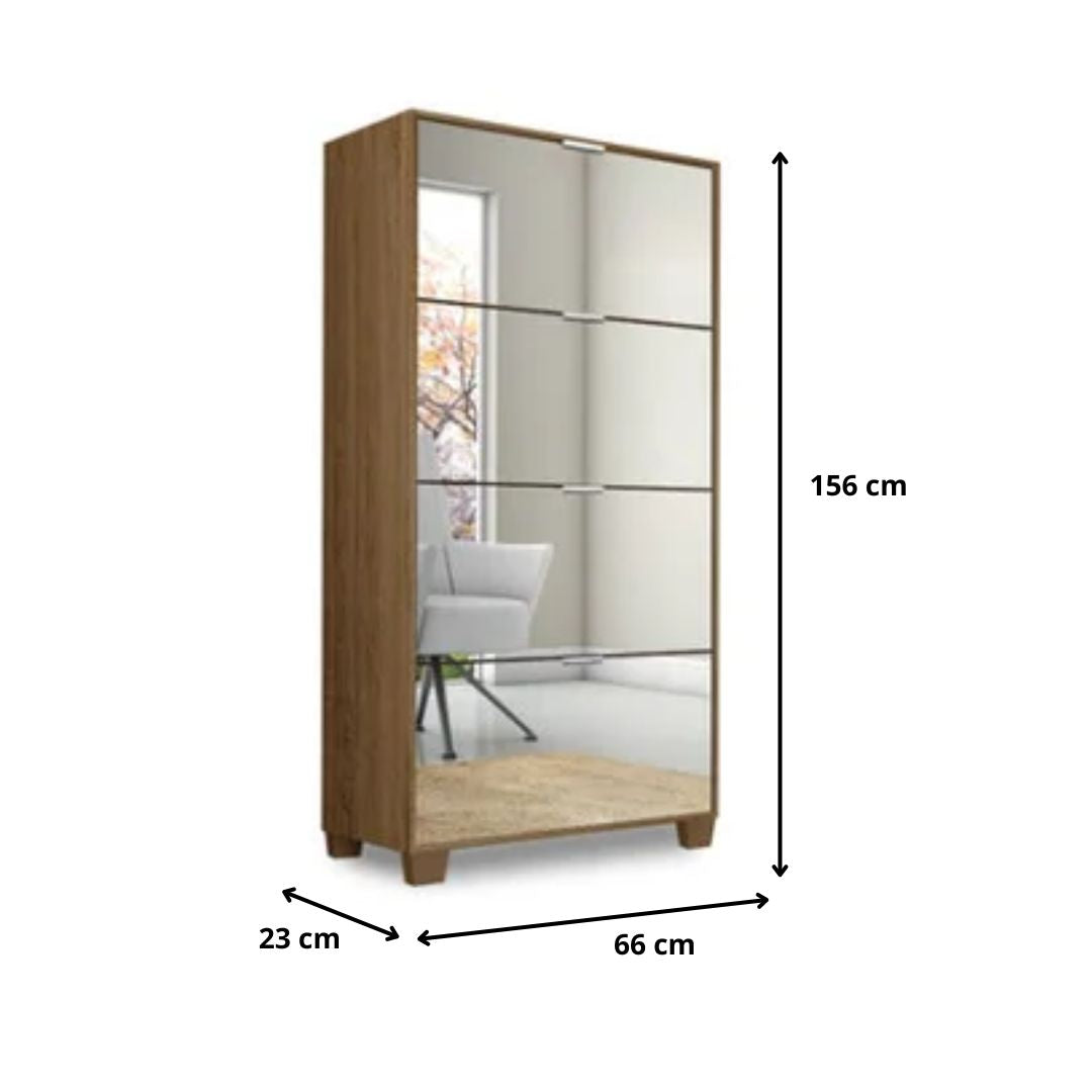 Sapateira Pequim Espelhada Ferrara