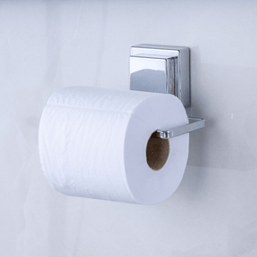 Suporte Para Papel Higiênico Com Ventosa 12,5cm Cromado