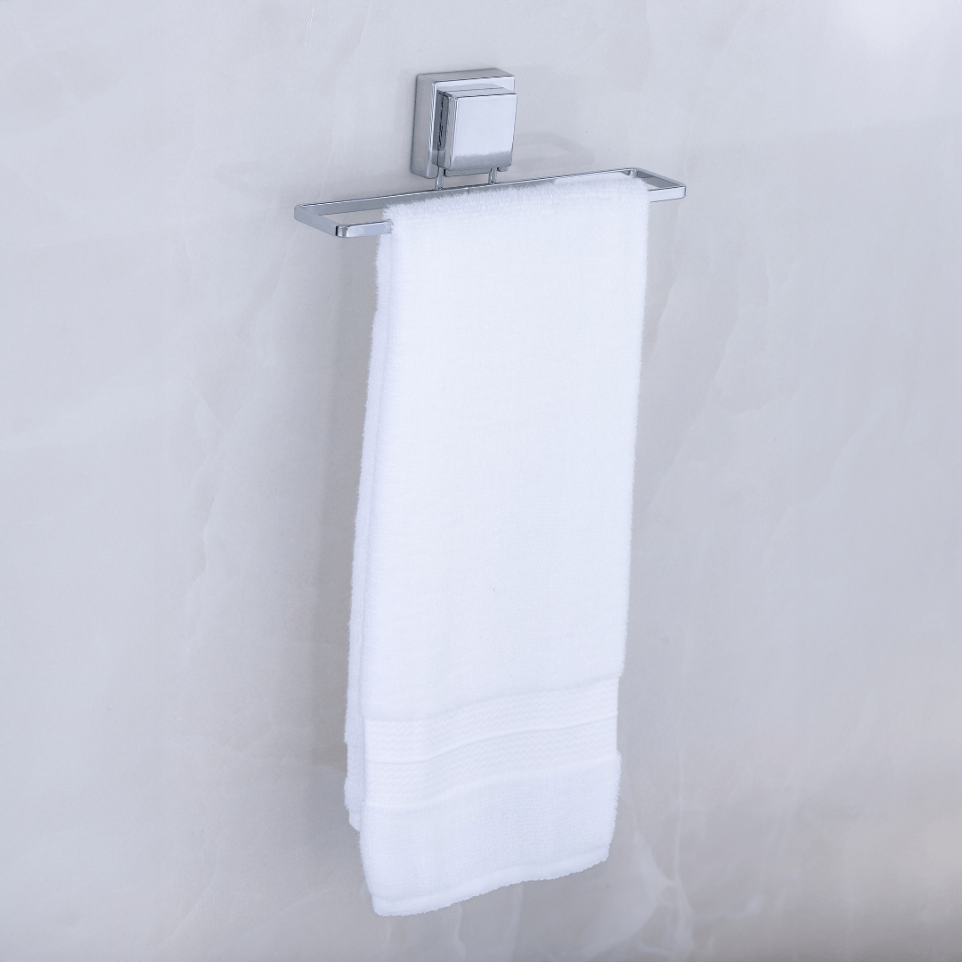 Toalheiro de Lavabo com Ventosa 25cm Aço Cromado