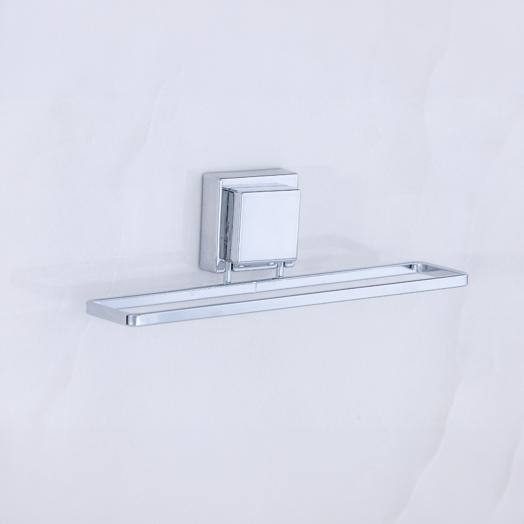 Toalheiro de Lavabo com Ventosa 25cm Aço Cromado